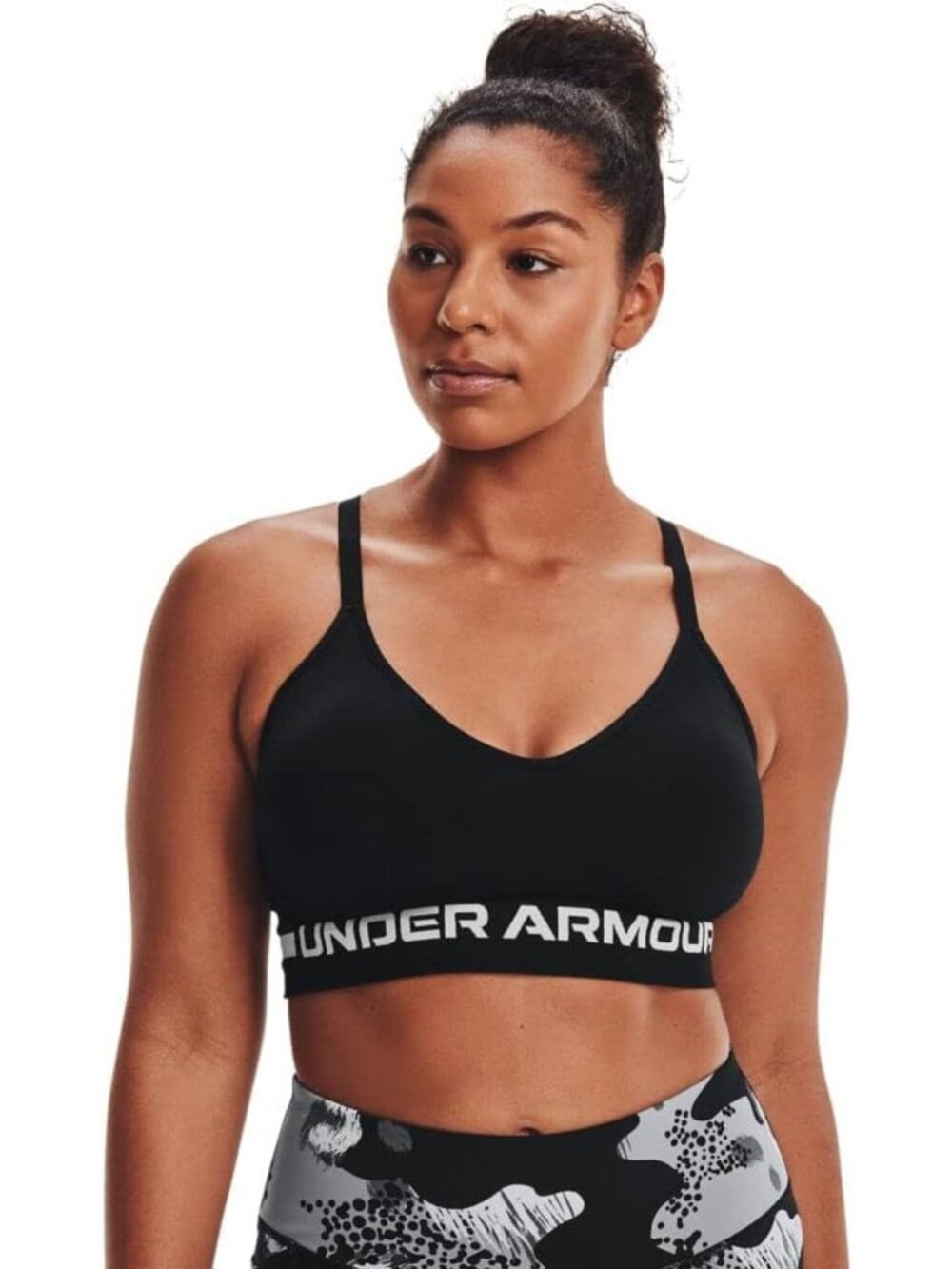 Seamless Low Long Bra for Women - Comfortable, Supportive Activewear Top